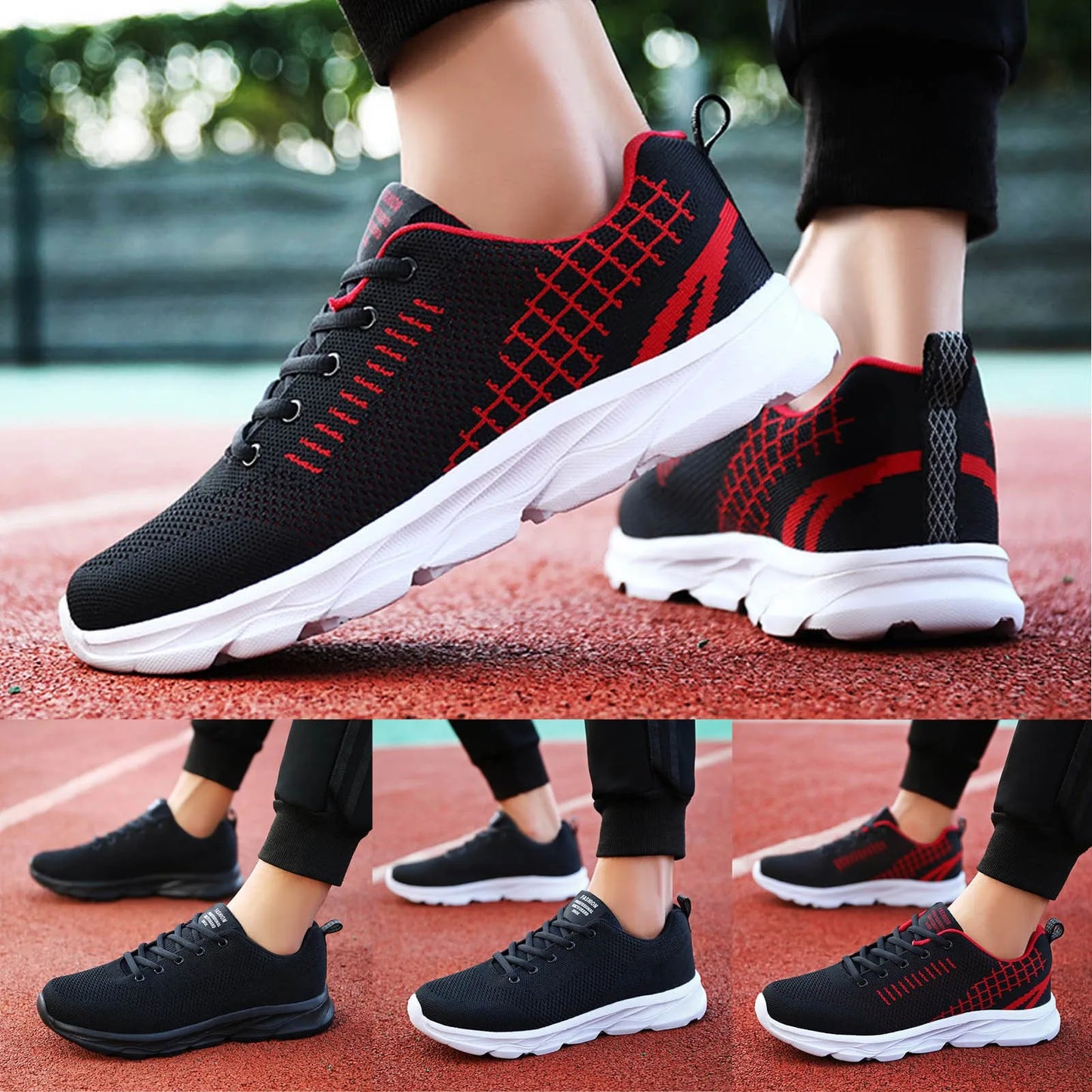 Sneaker Roller Skates for Men Lace-up Sports Breathable Running Fashion Lightweight Shoes Men's Mens Sneaker Slippers Size 9