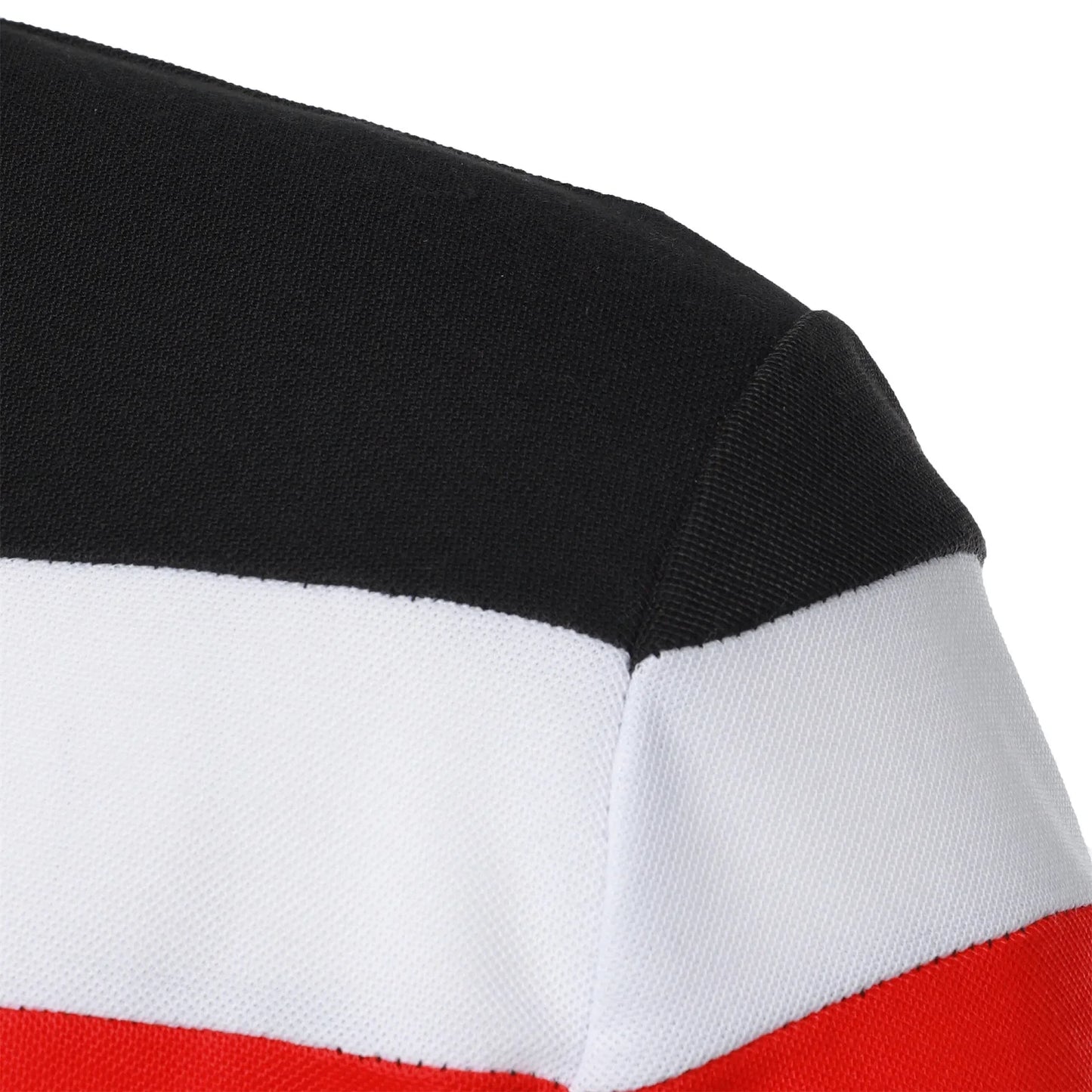 Men's short sleeve chest three stripes color matching fashion with men's lapel short sleeve men's fashion casual top T-shirt