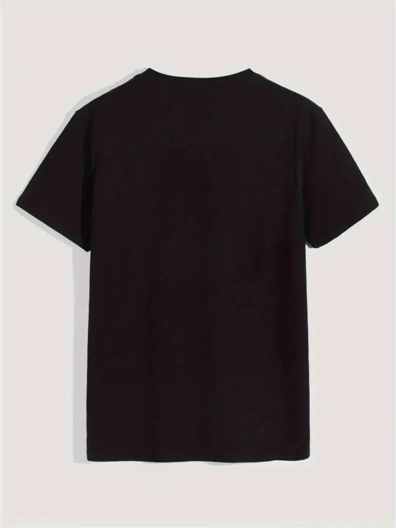 Summer men's 100% cotton casual sports loose plus MILANO print comfortable shopping round neck short sleeved T-shirt top