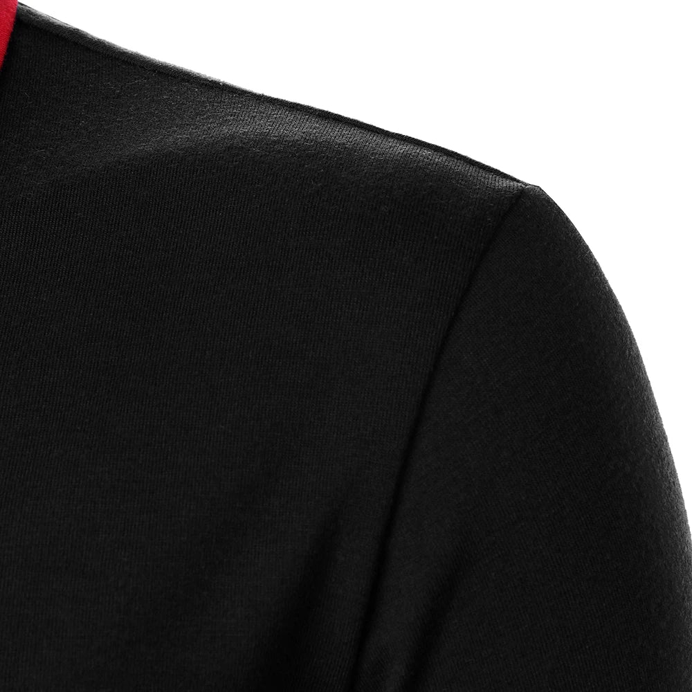 Men Polo Men Shirt Short Sleeve Polo Shirt Contrast Color Polo New Clothing Summer Urban Business Casual Fashion Men tops