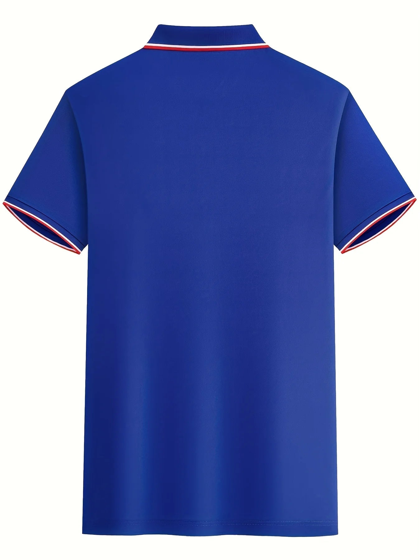 Men's Golf Shirt lightning Print Short Sleeve Men's Casual Fashion Polo Shirt Breathable and Comfortable Embroidered Top