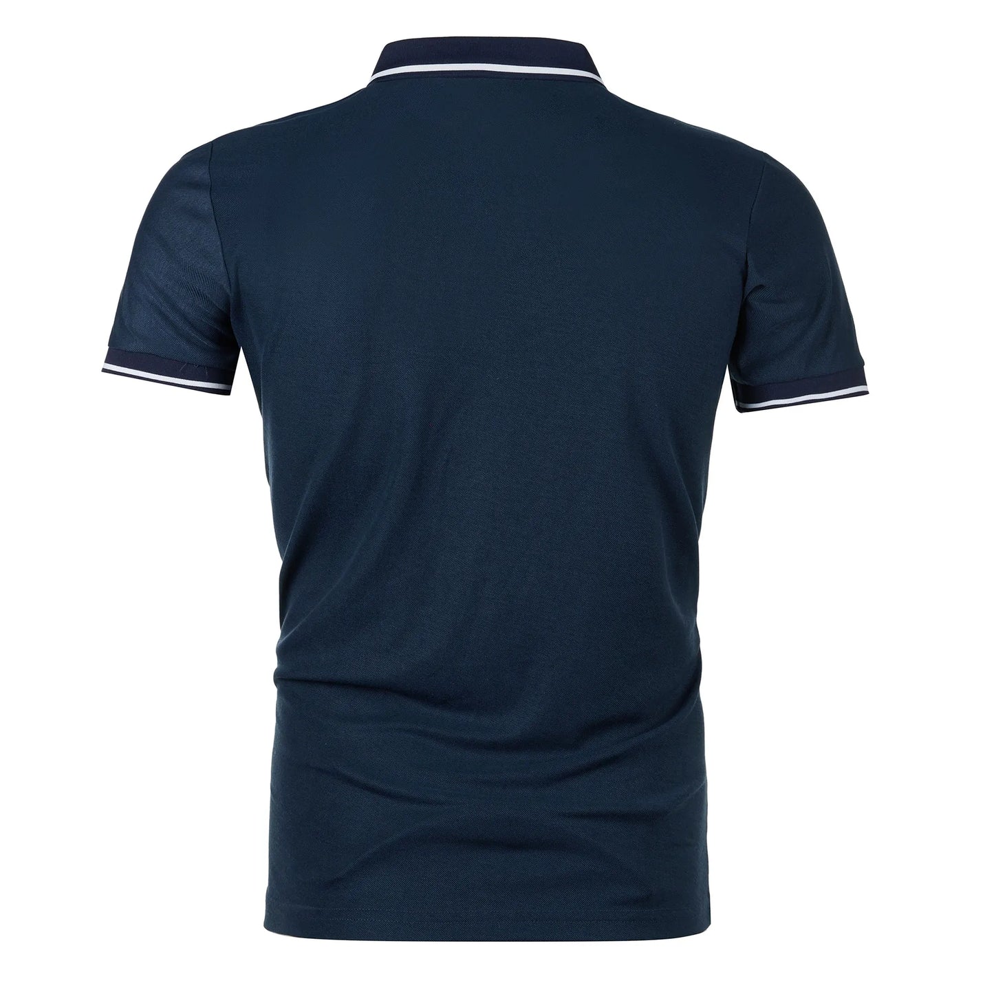 Men's short-sleeved top Short-sleeved daily casual lapel casual short-sleeved button-down T-shirt Men's casual top T-shirt